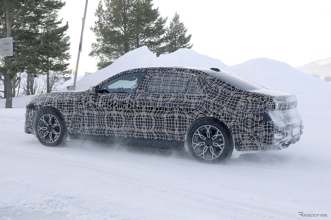 BMW 7シリーズ 改良新型のプロトタイプ