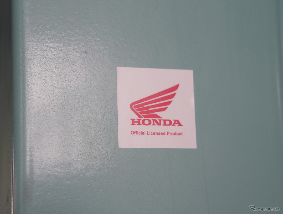 Hondaオフィシャルライセンスプロダクトの証