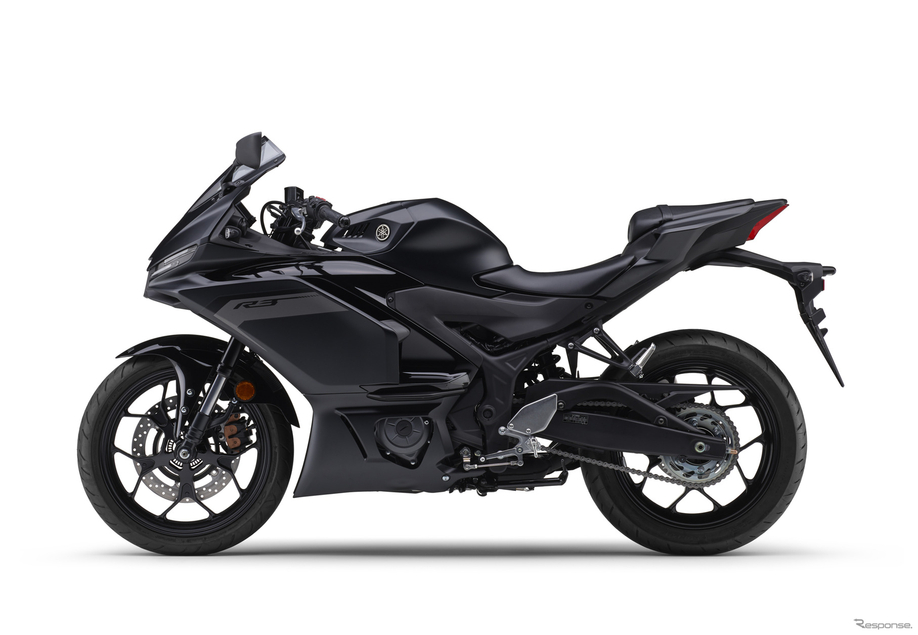 ヤマハ YZF-R3 ABS 2025年モデル（マットダークグレーメタリック8）