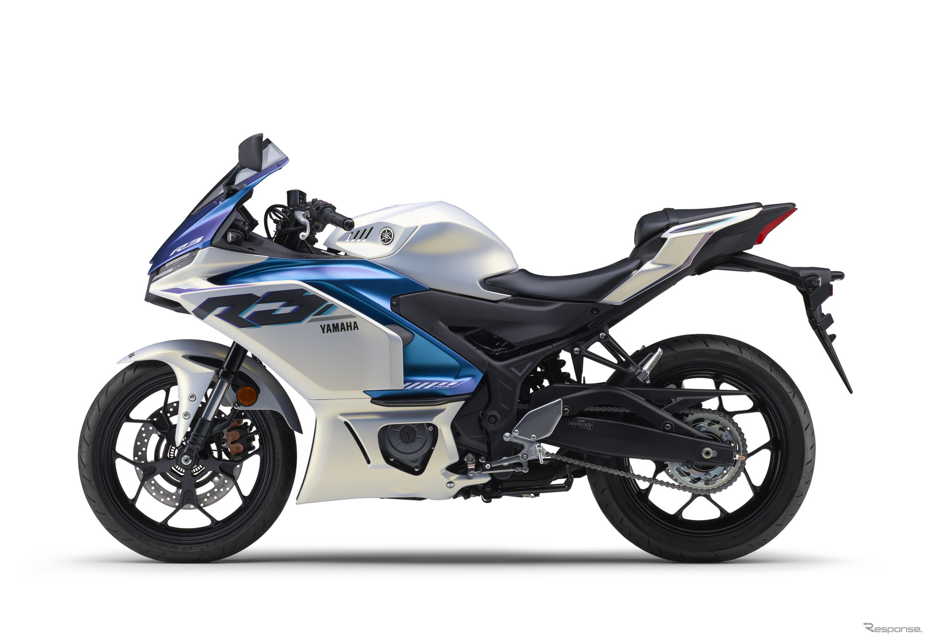 ヤマハ YZF-R3 ABS 2025年モデル（マットイエローイッシュホワイトパール1）