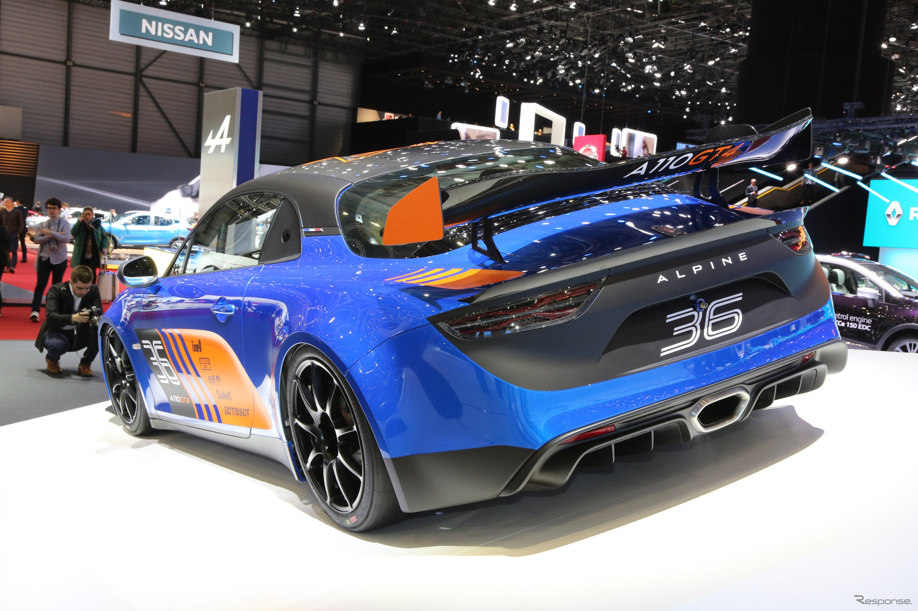 アルピーヌA110  GT4（参考画像）