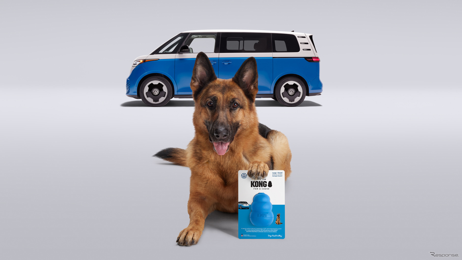 VWが電気ミニバン『ID. Buzz』にインスパイアされた犬用おもちゃを米国で限定発売