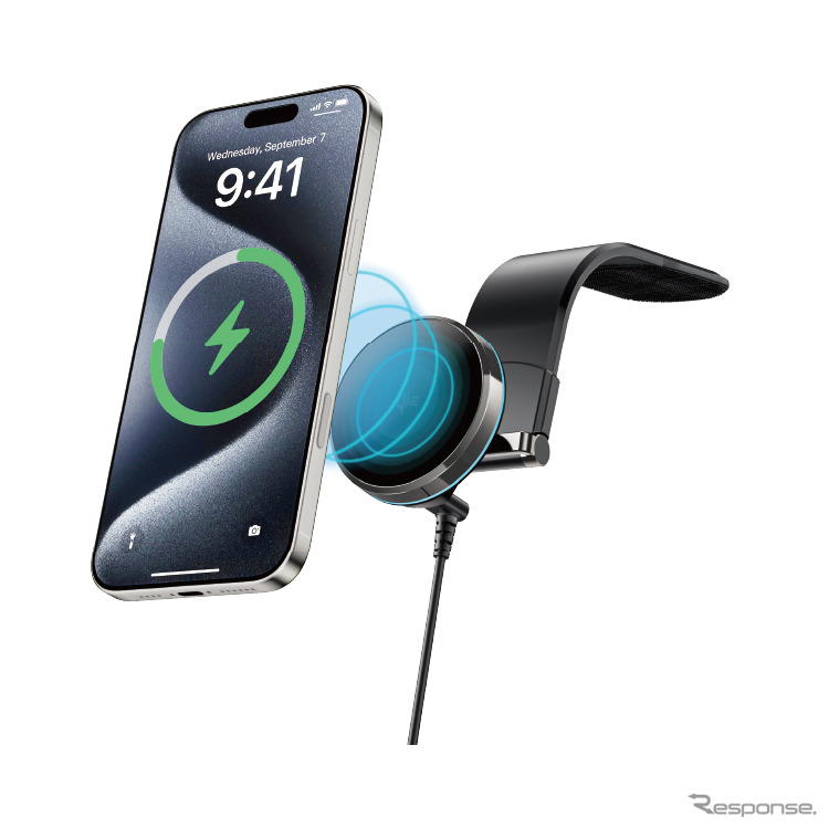 Qi2対応のワイヤレス充電マグネットスマホホルダー