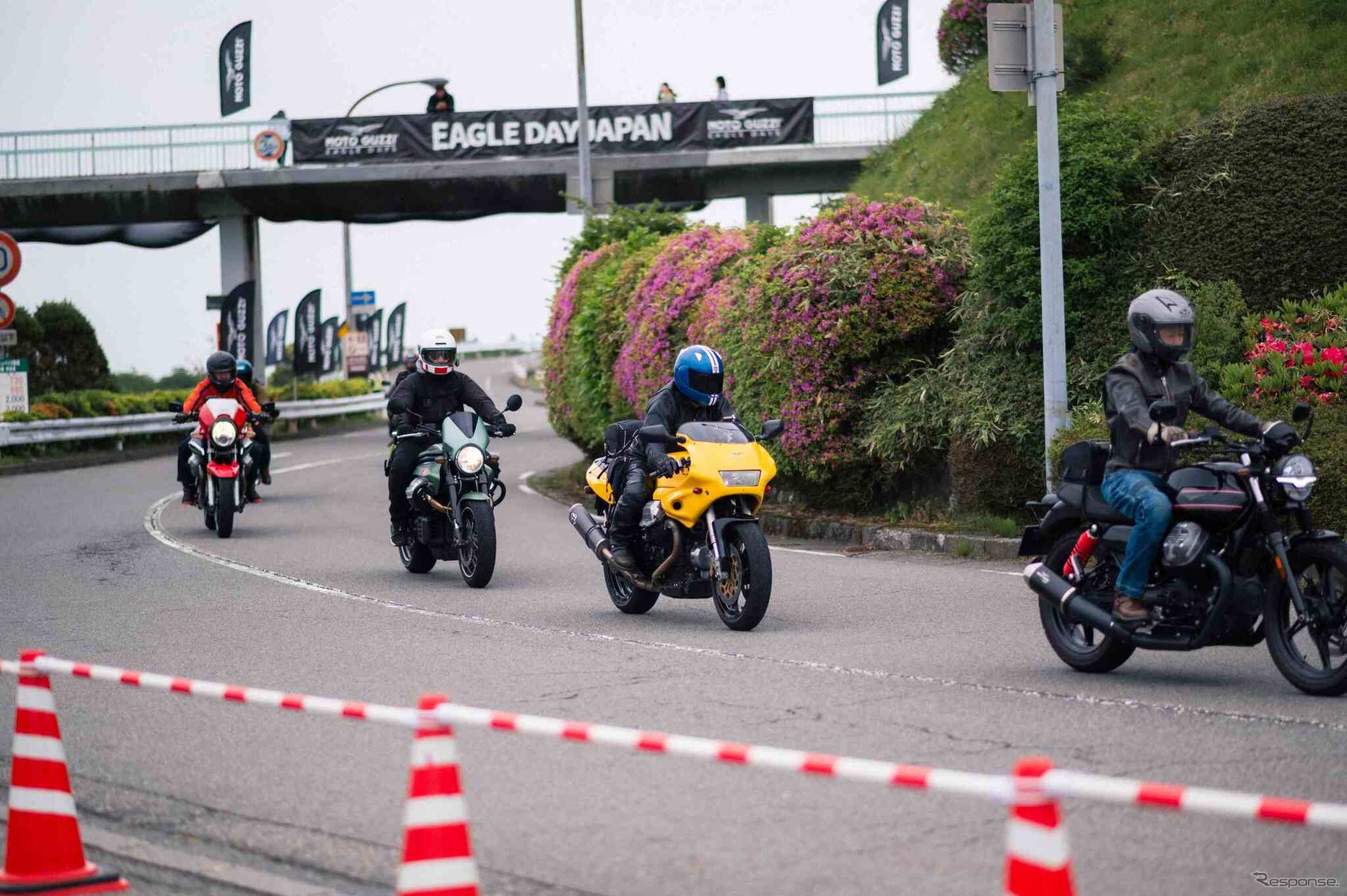 「モト・グッツィ」のファンイベント「MOTO GUZZI EAGLE DAY JAPAN 」2024年の様子