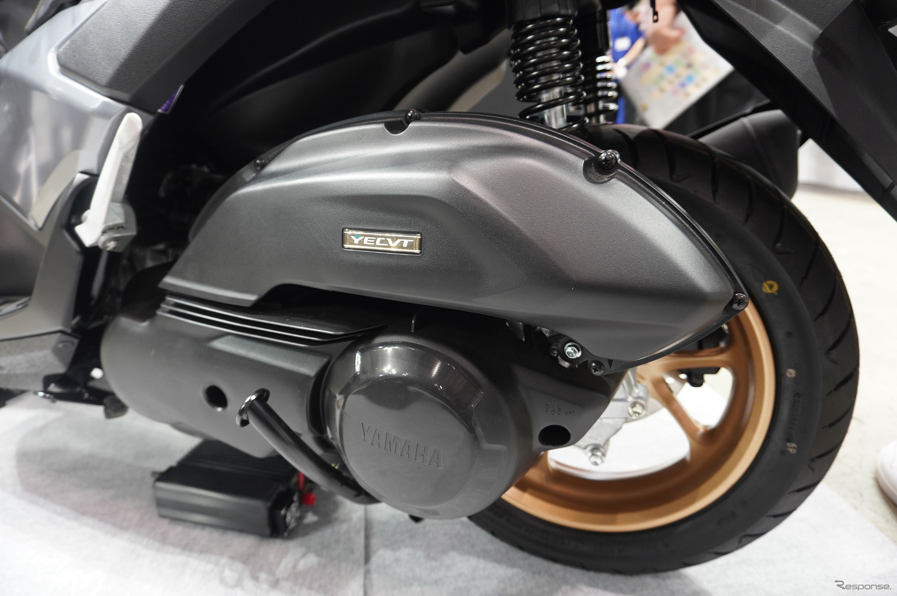 「YECVT」を搭載するヤマハ NMAX155（東京モーターサイクルショー2025）