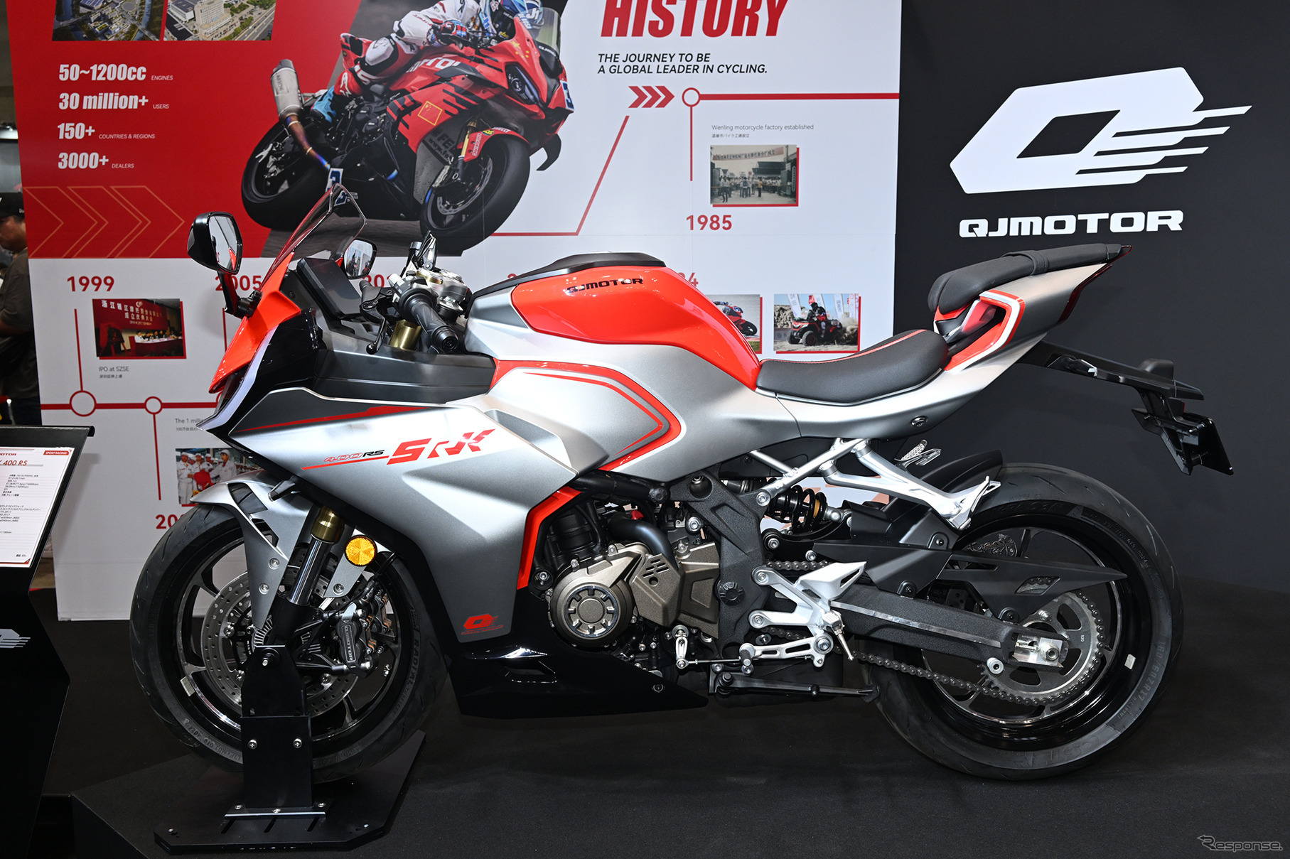 QJモーター SRK400RS（東京モーターサイクルショー2025）