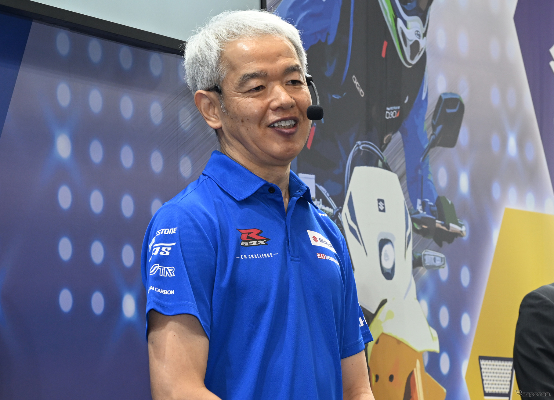 チームスズキCNチャレンジ、プロジェクトリーダー兼チームディレクターの佐原伸一氏