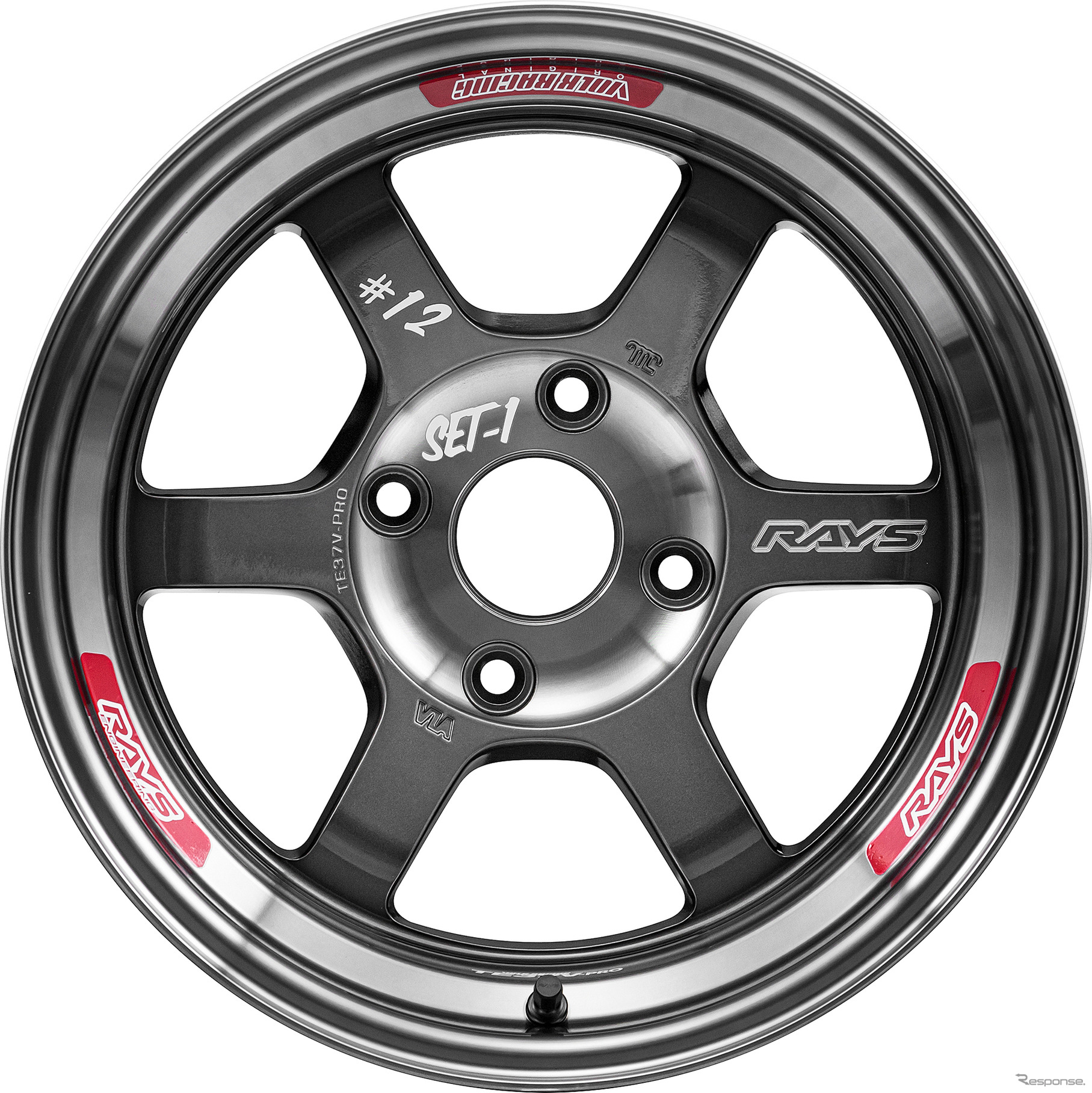 RAYS VOLK RACING TE37V-PRO 15インチ(プレスドグラファイト)
