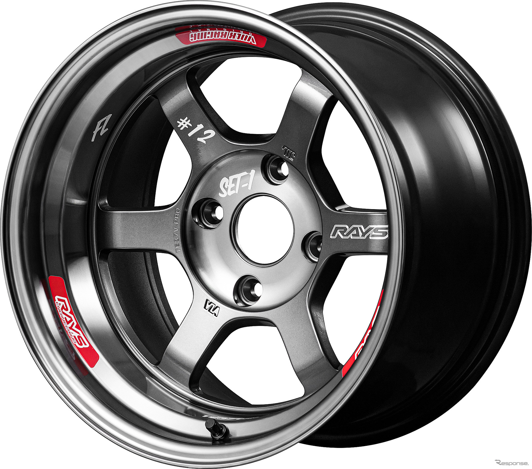 RAYS VOLK RACING TE37V-PRO 15インチ(プレスドグラファイト)