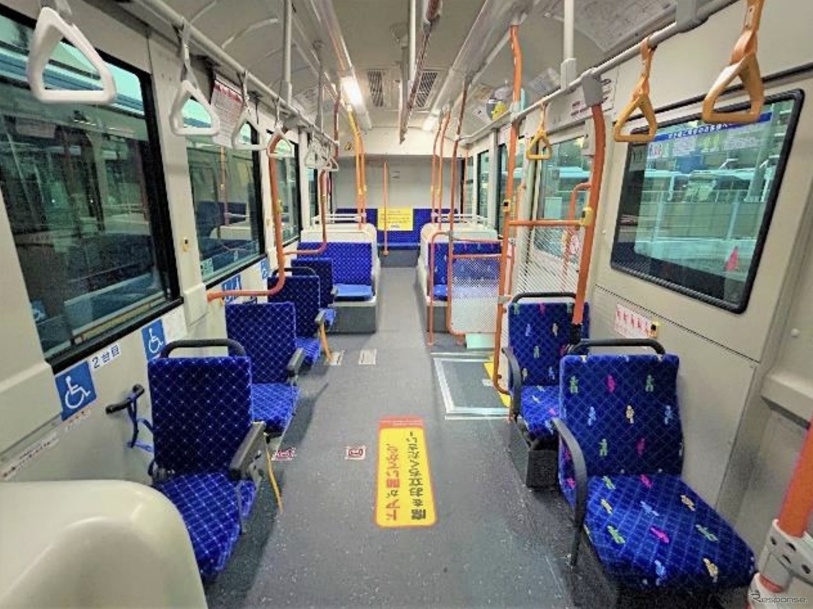 京成バスが葛飾区内の路線で最新型EV大型路線バス、いすゞ『エルガEV』2台の運行を開始