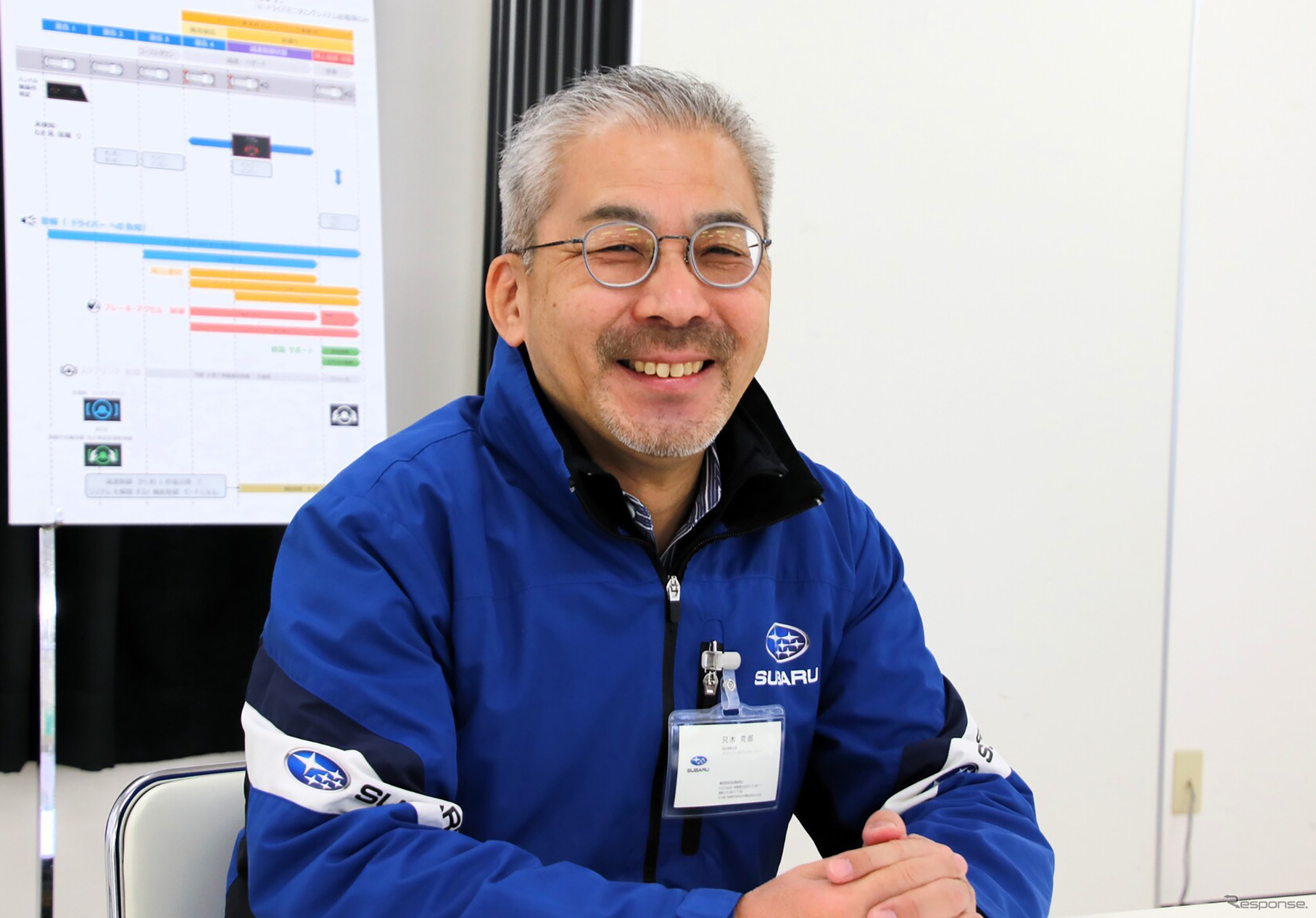 SUBARU商品事業本部プロジェクトゼネラルマネージャーの只木克郎さん