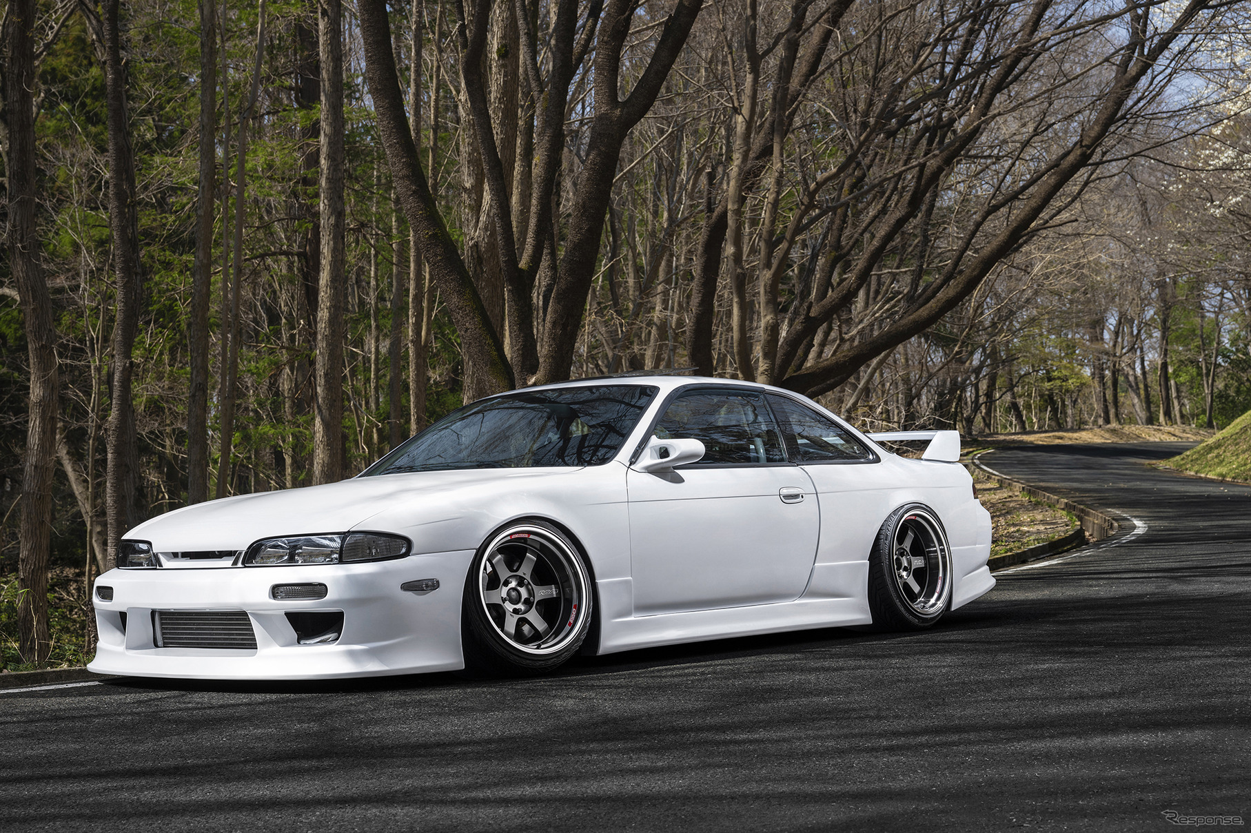 RAYS VOLK RACING TE37V-PRO × NISSAN S14シルビア