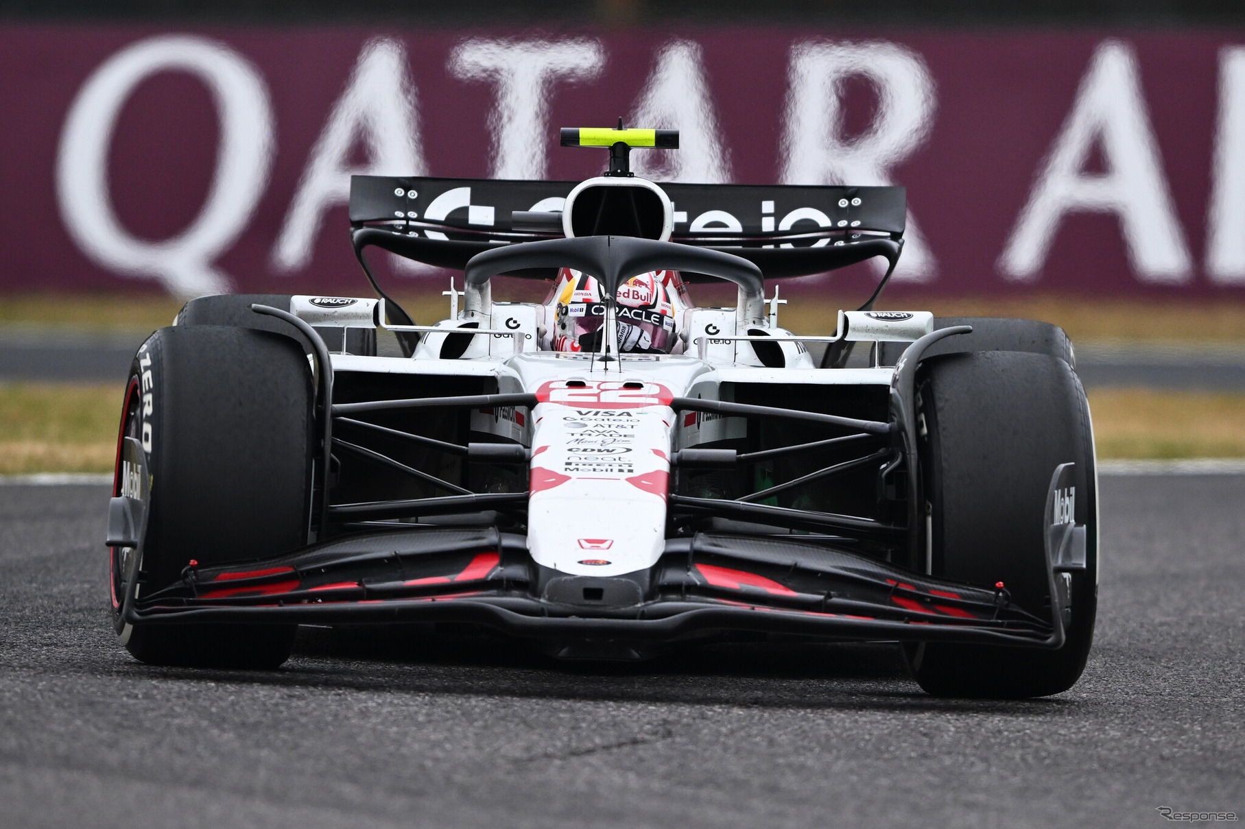 フェルスタッペンがポール・トゥ・ウィン、角田裕毅は12位
