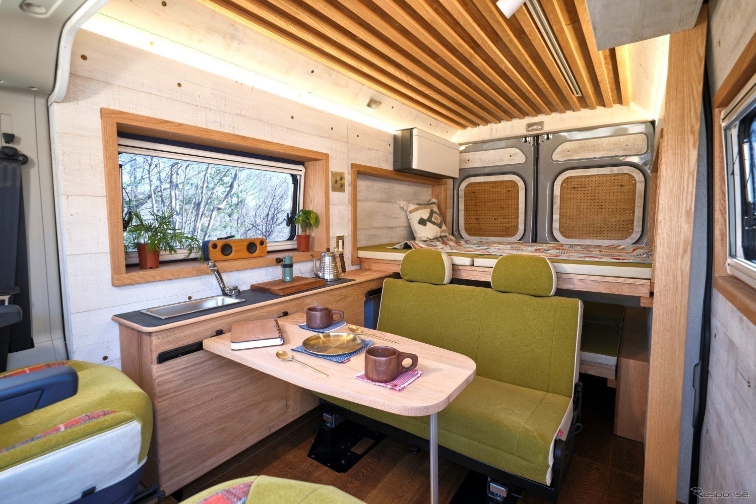 フィアット『デュカト』をベースにした新型キャンピングカー『VANLIFE』