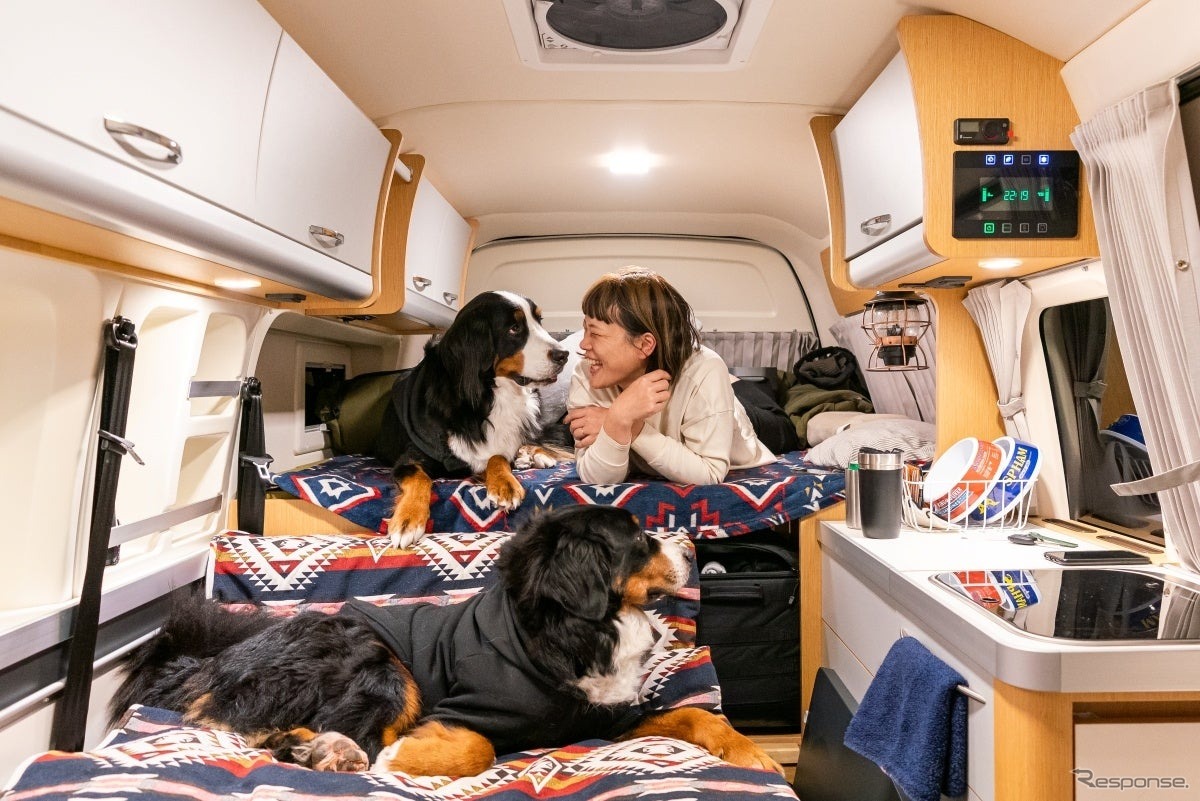 フィアット『デュカト』をベースにした新型キャンピングカー『VANLIFE』