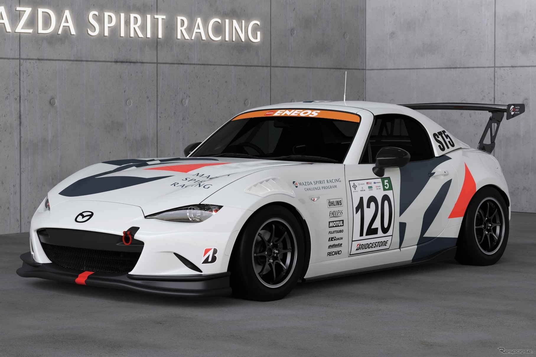 倶楽部 MAZDA SPIRIT RACING ROADSTER 120号車（2025年）