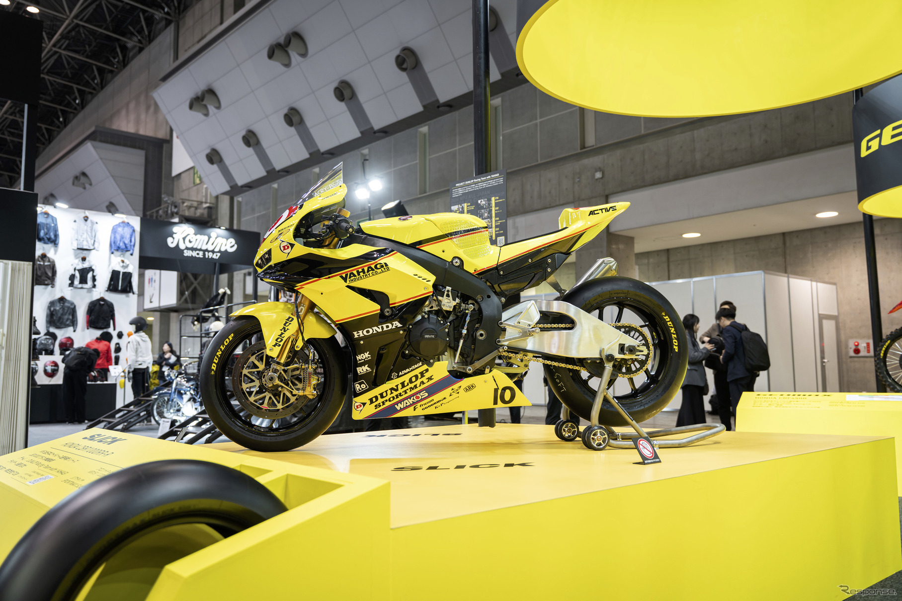 ダンロップ…東京モーターサイクルサイクルショー2025