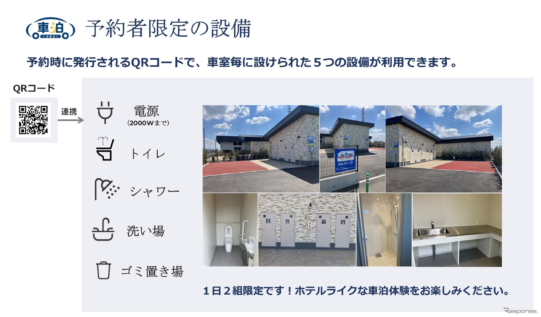 RVパークsmart（休憩駐車管理システム）