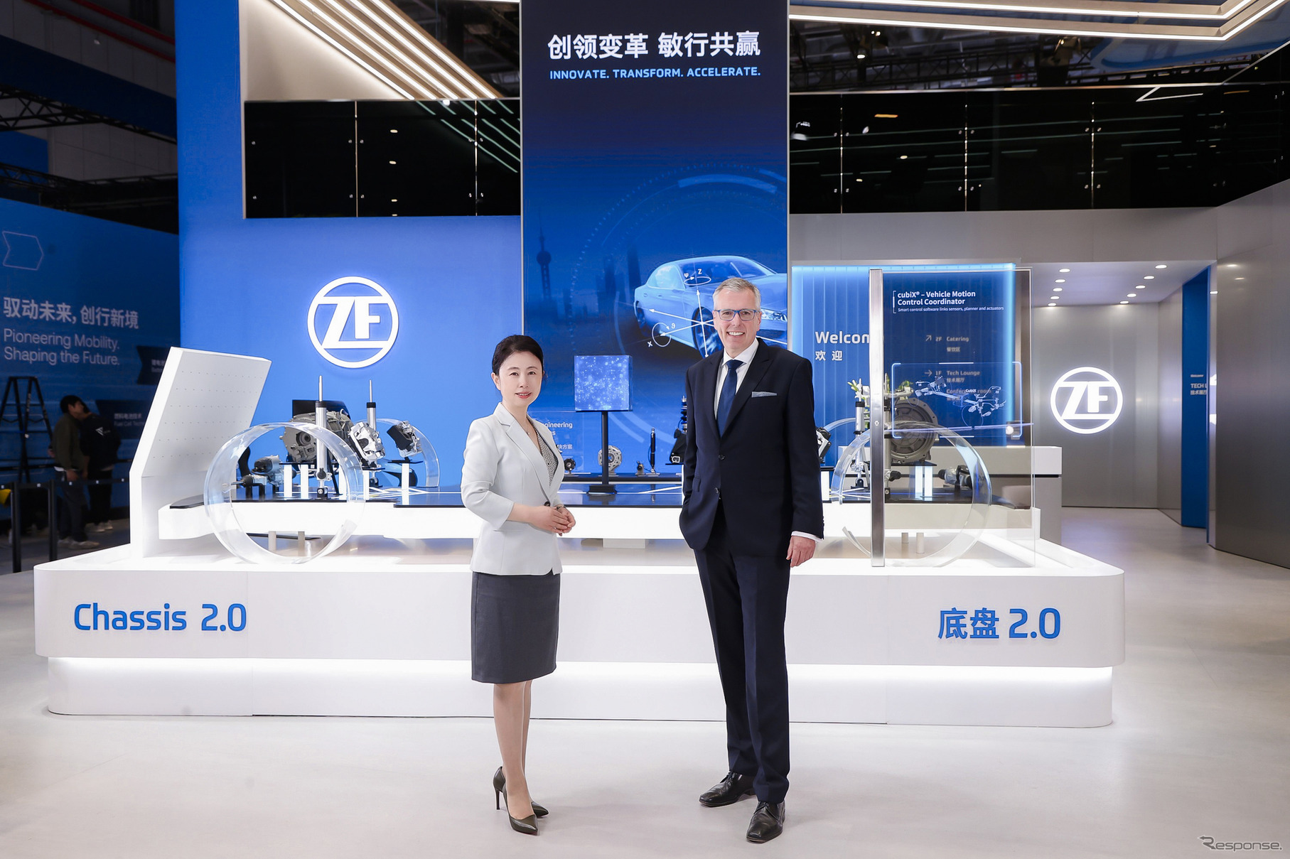 ZFが次世代シャシー技術「Chassis 2.0」発表（上海モーターショー2025）