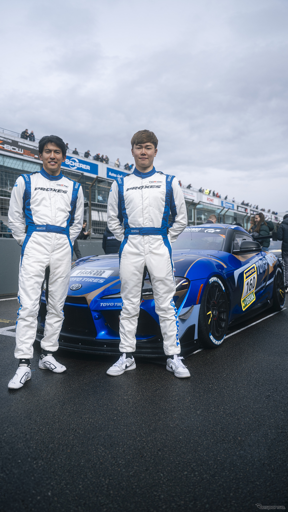 TOYO TIRES with Ring Racing 中山雄一選手（左）小高一斗選手（右）