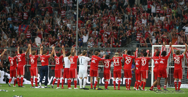 ［写真蔵］アウディカップ09---FCバイエルン・ミュンヘン優勝