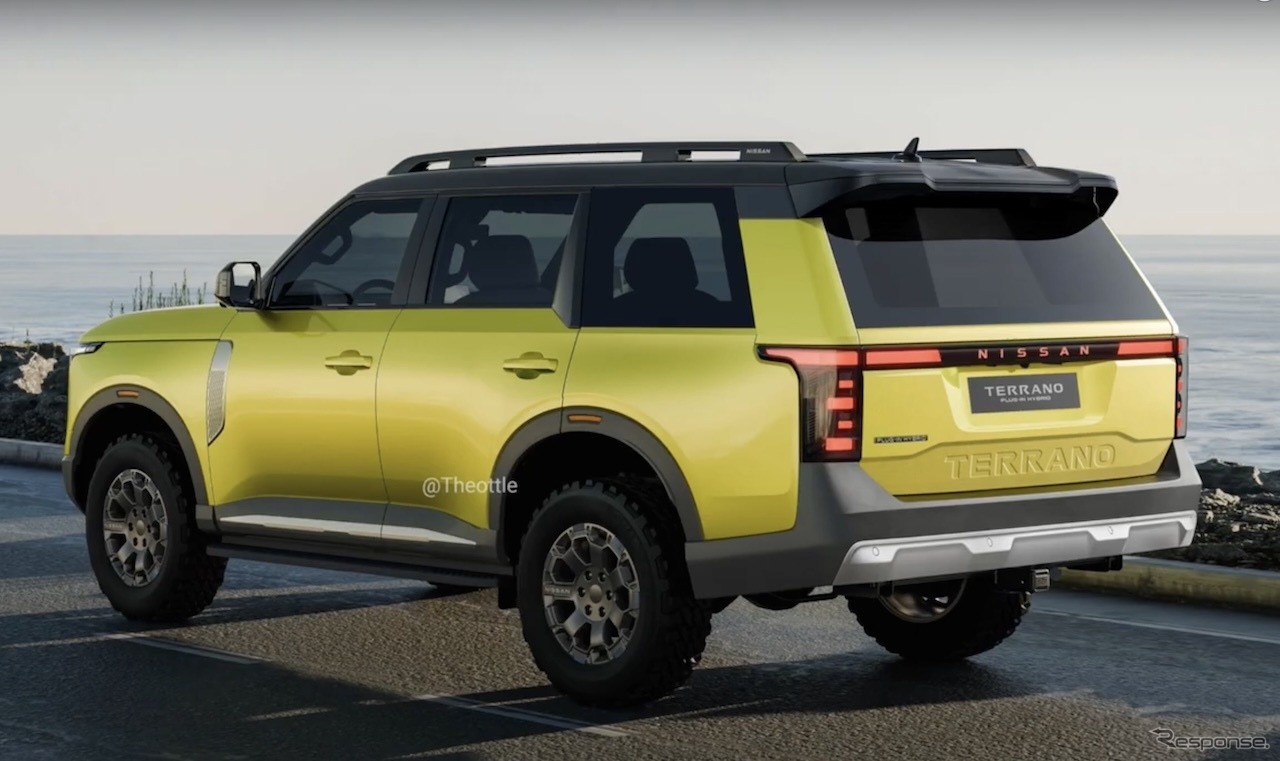 日産 テラノ 新型の予想CG