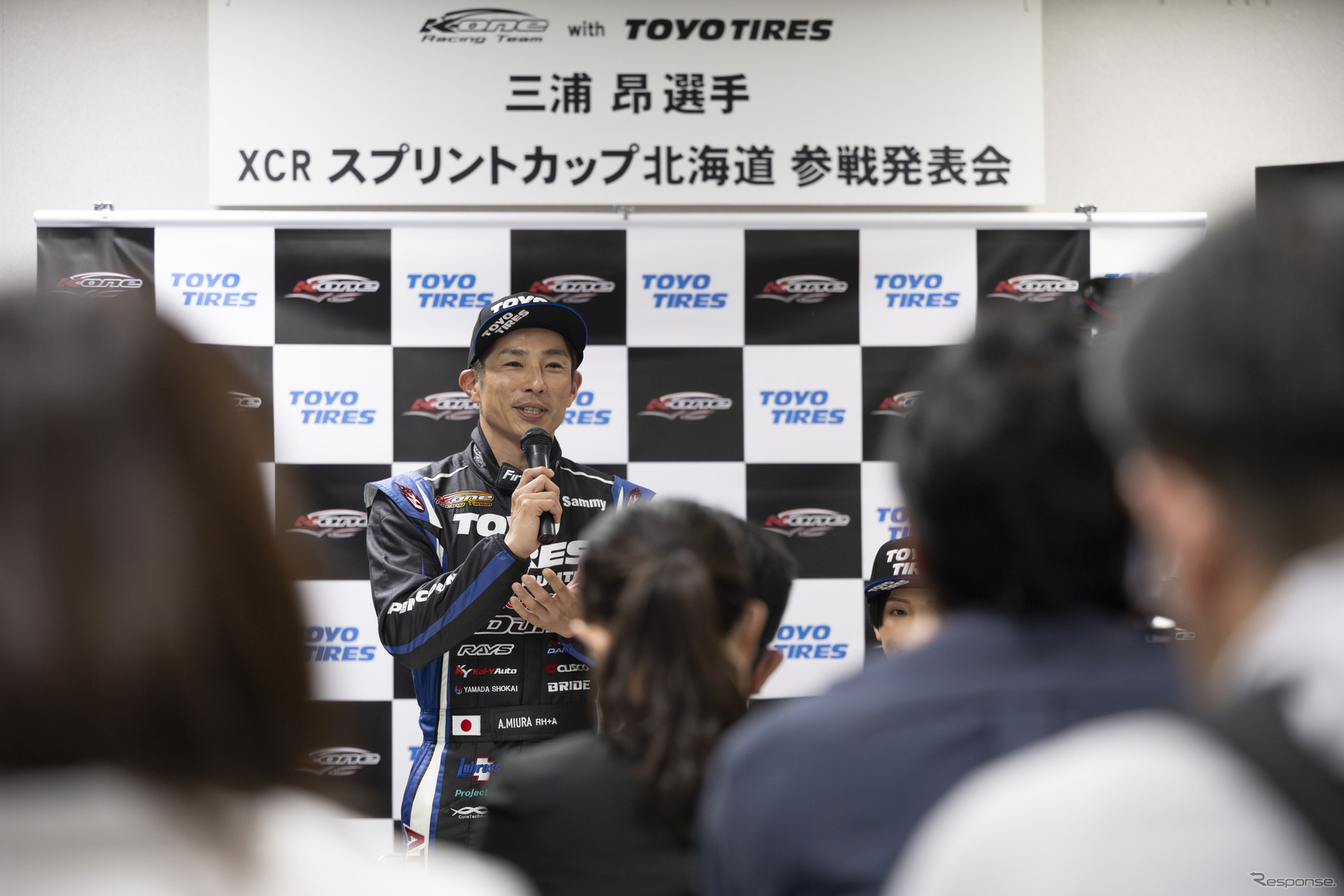 K-one Racing x TOYO TIRES 三浦 昴選手