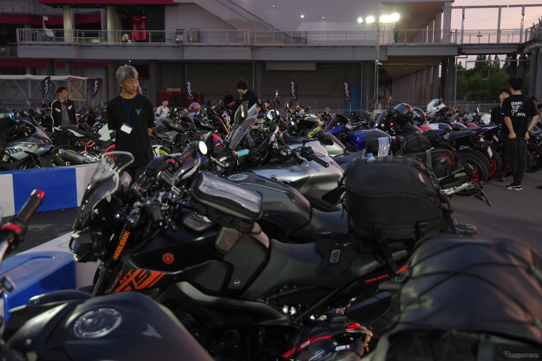 5月10日、東京・台場で開催されたヤマハ「The Dark side of Japan Night Meeting」