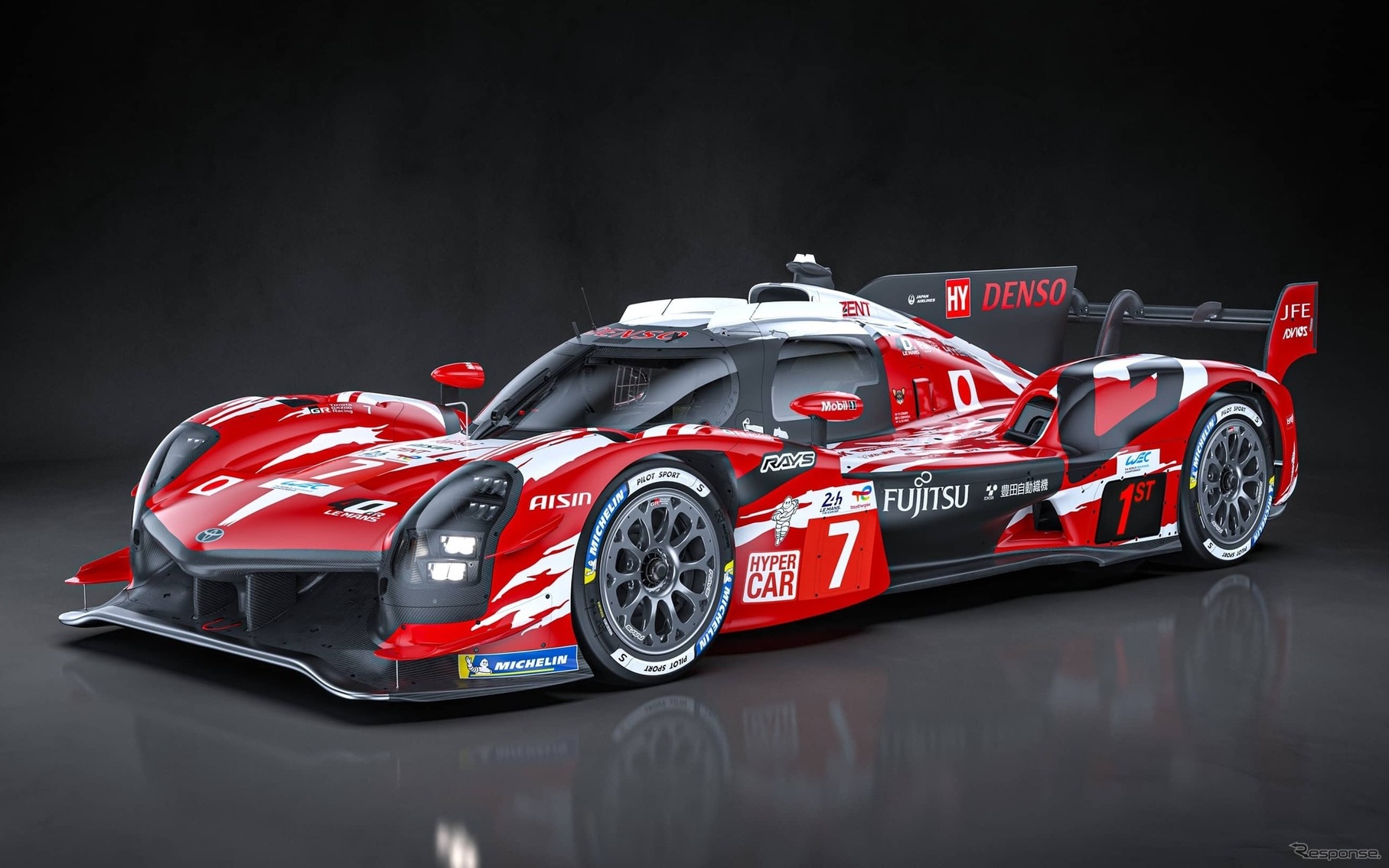 トヨタGR010 HYBRIDの特別なカラーリング仕様