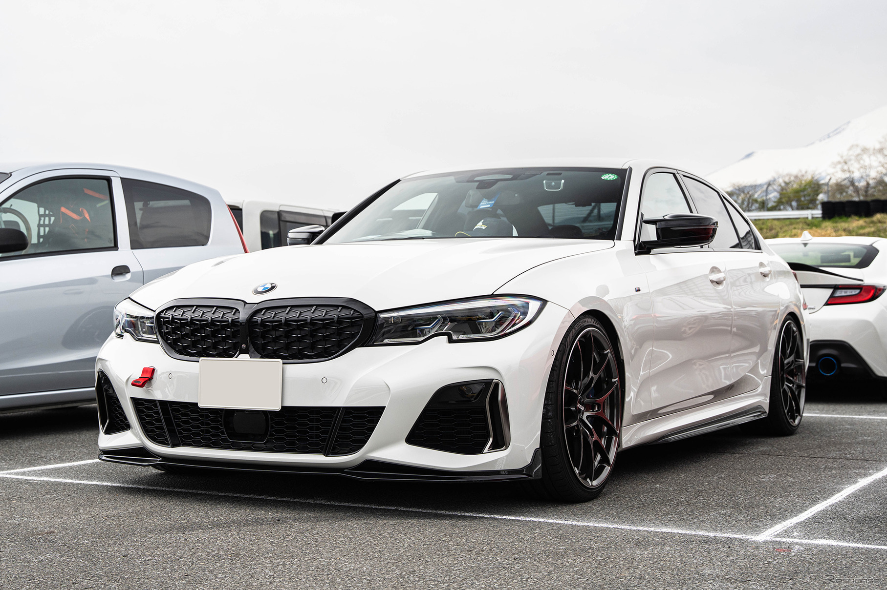 BMW 340i Mスポーツ × ボルクレーシング G025…レイズファンミーティング