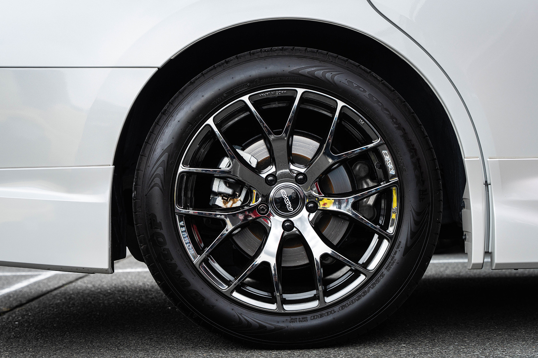 TOYOTA ヴェルファイア × ホムラ 2×7FT…レイズファンミーティング2025