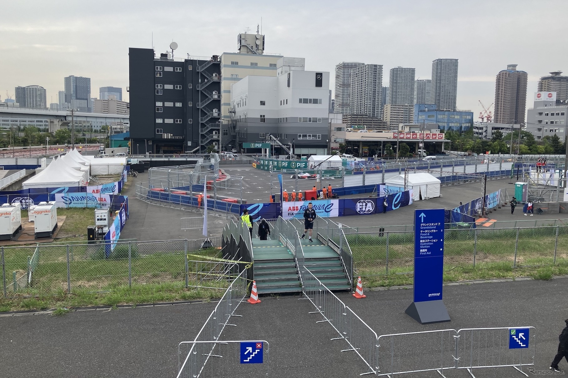 東京E-Prixフリー走行（5月16日）