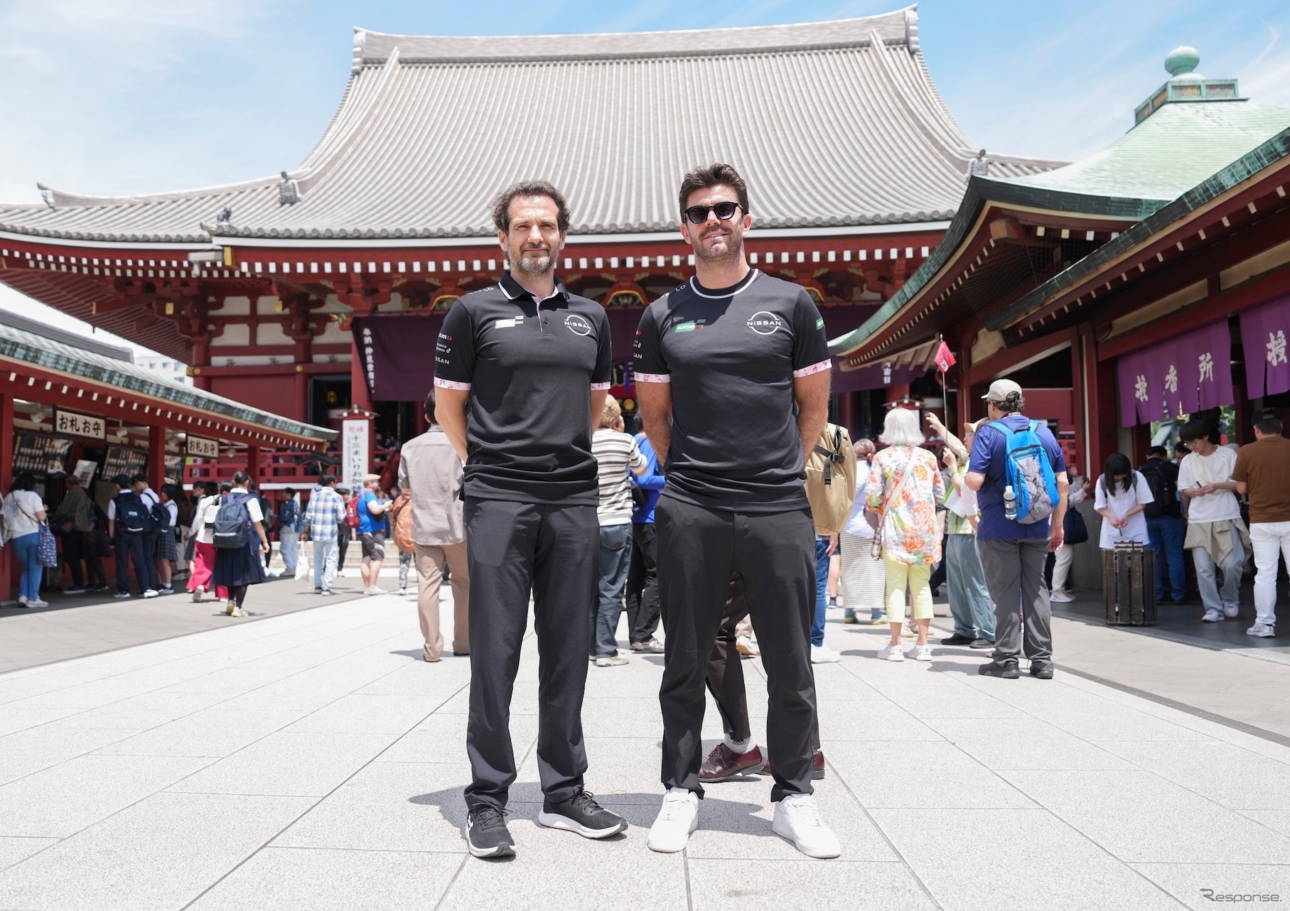 日産フォーミュラEチーム必勝祈願＠浅草寺（5月15日）　(c) Formula E