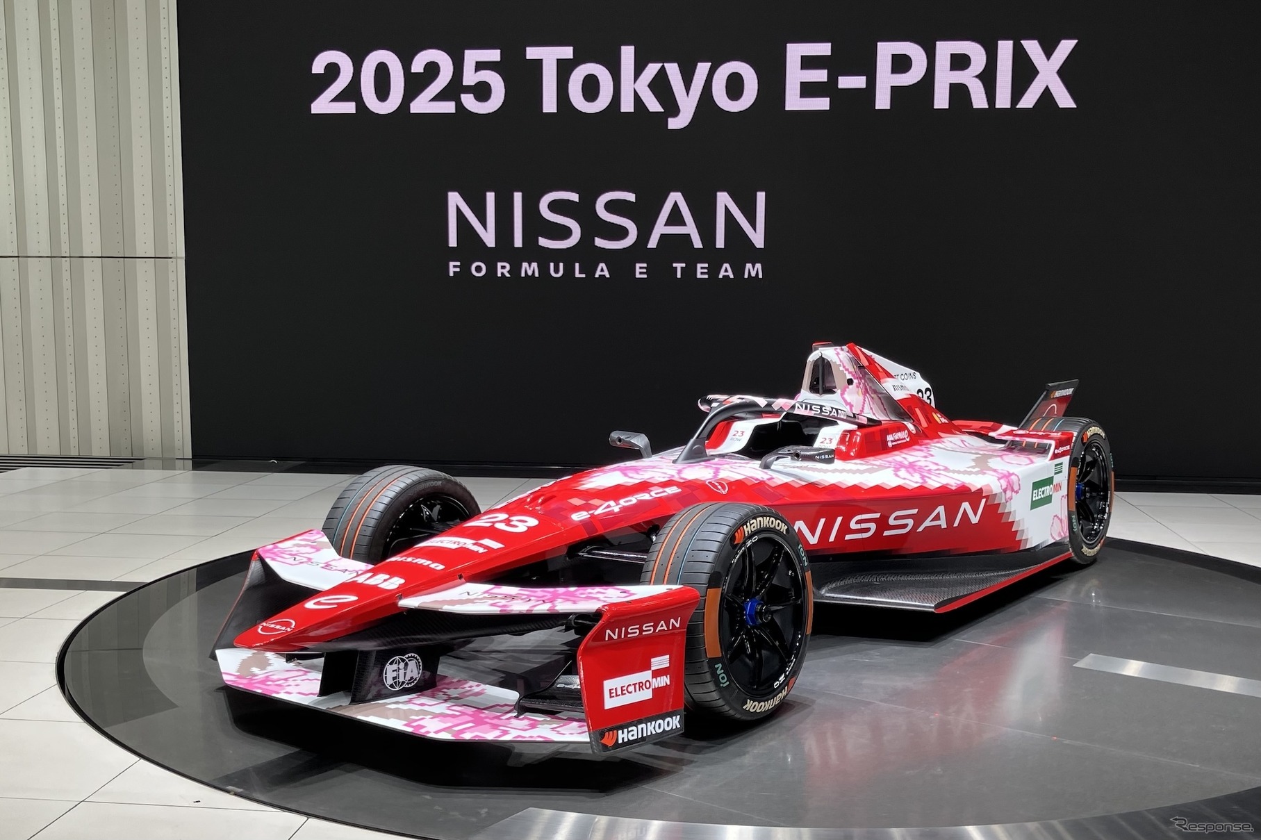日産フォーミュラEマシン