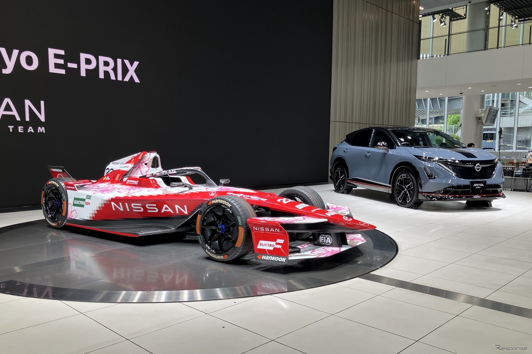 日産フォーミュラEマシン