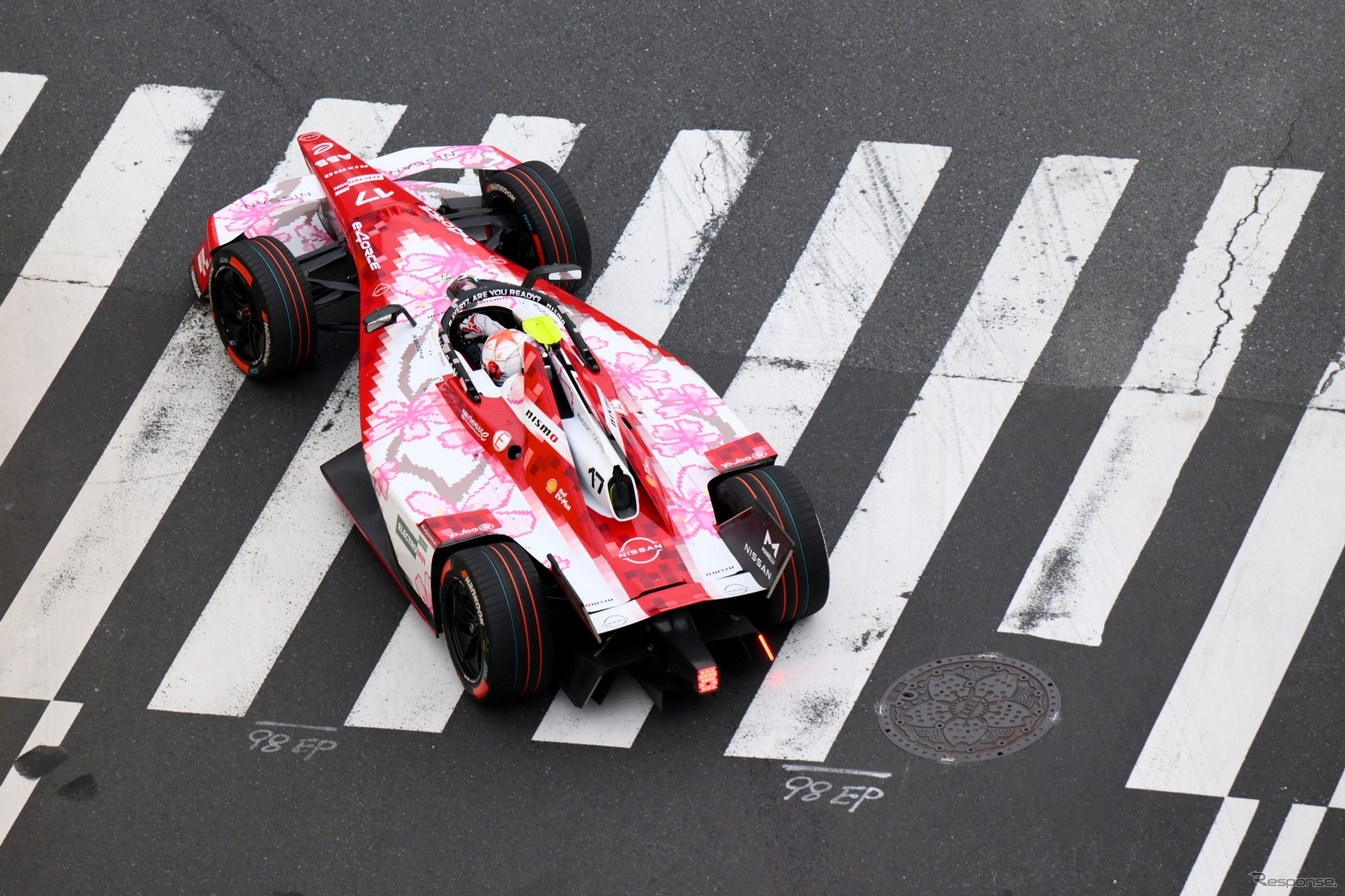 ナトー選手、東京E-Prixフリー走行（5月16日）　(c) Formula E