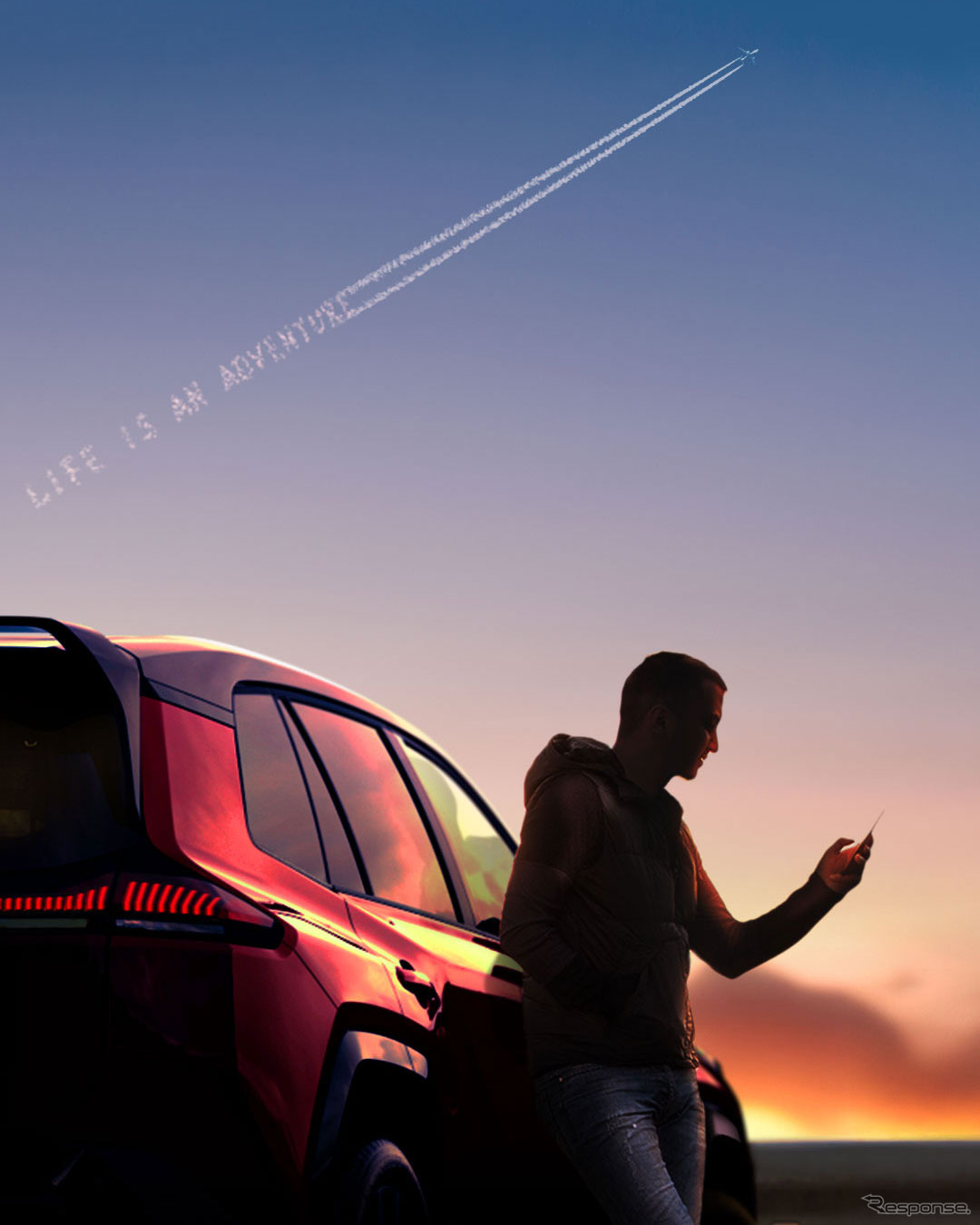 トヨタ『RAV4』新型のティザー写真