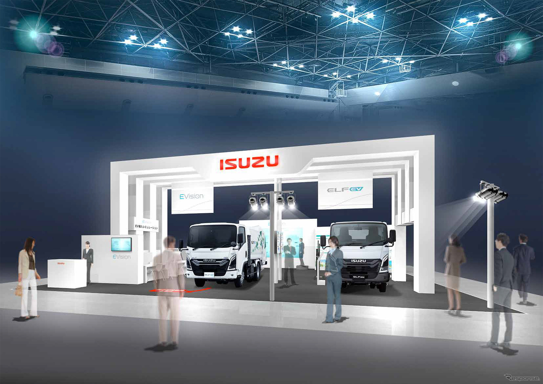 「2025NEW環境展」いすゞブースイメージ