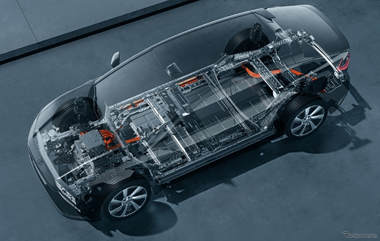 一汽トヨタは新型EV『bZ5』の生産を同社の新エネルギー工場で開始