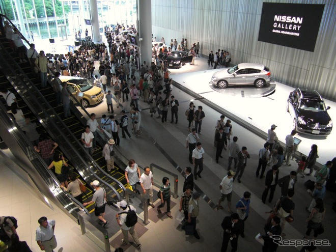 日産グローバル本社ギャラリーがオープン…新たな交通導線も