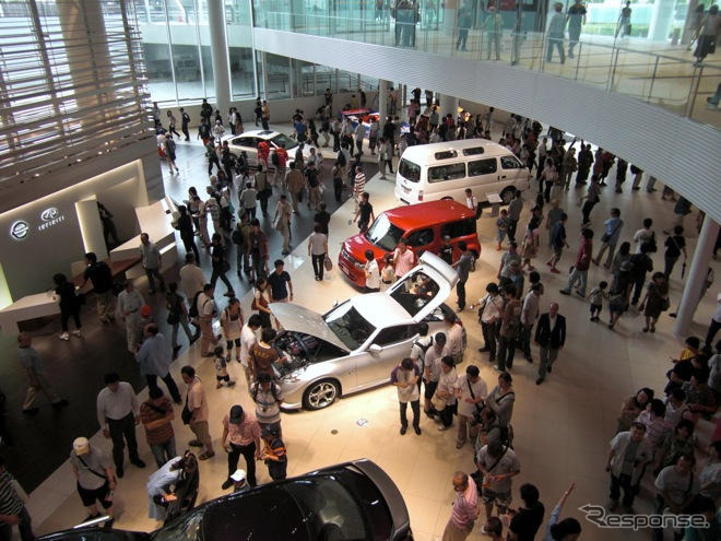 日産グローバル本社ギャラリーがオープン…新たな交通導線も