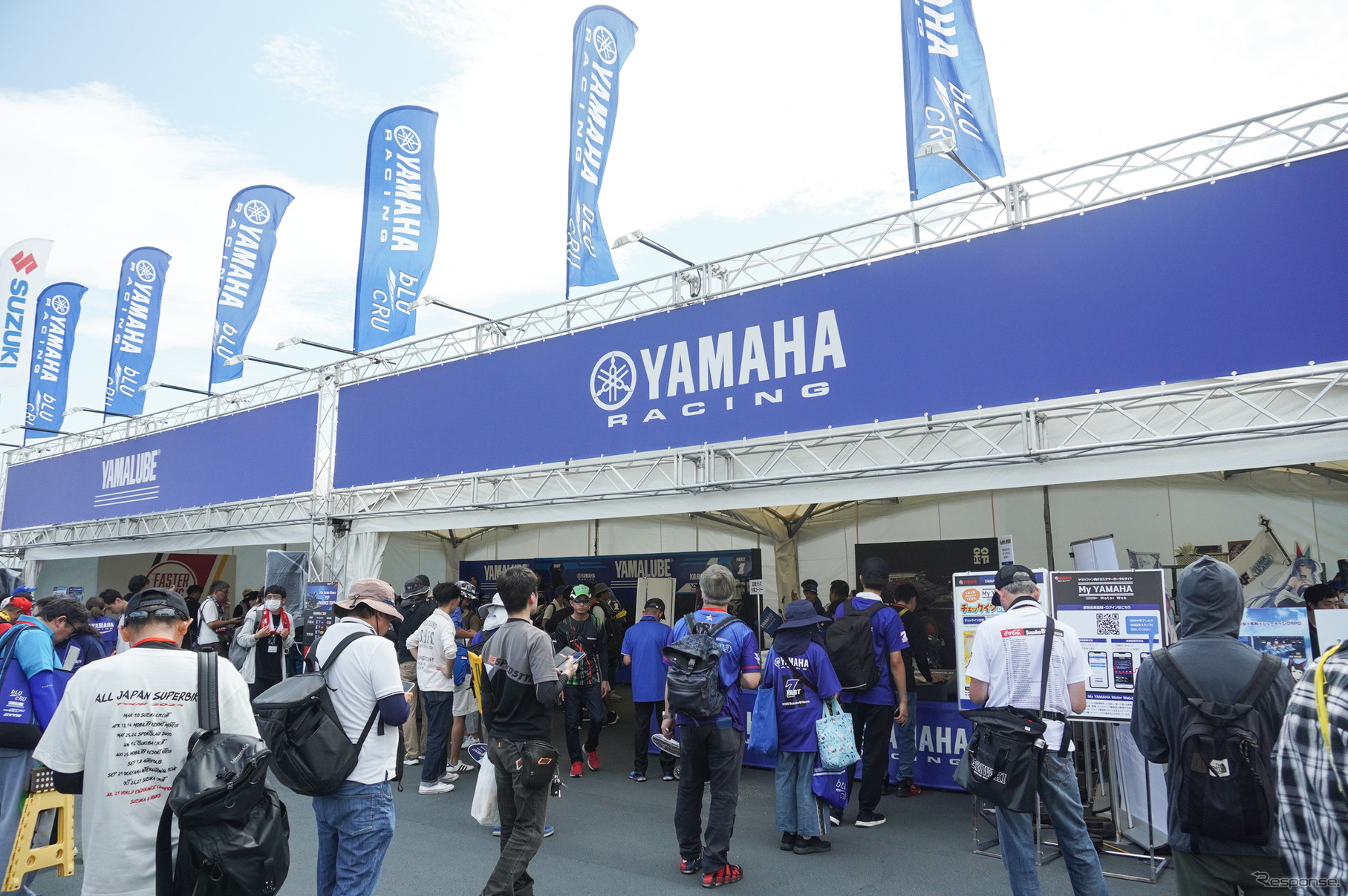 鈴鹿8耐2024、ヤマハブース