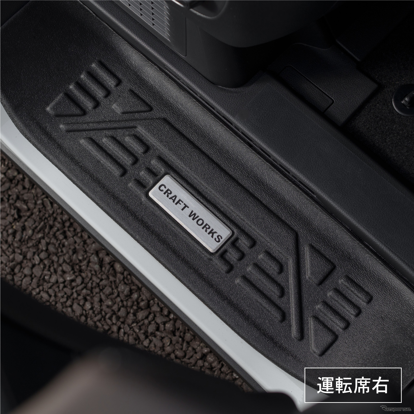 装着例：運転席右