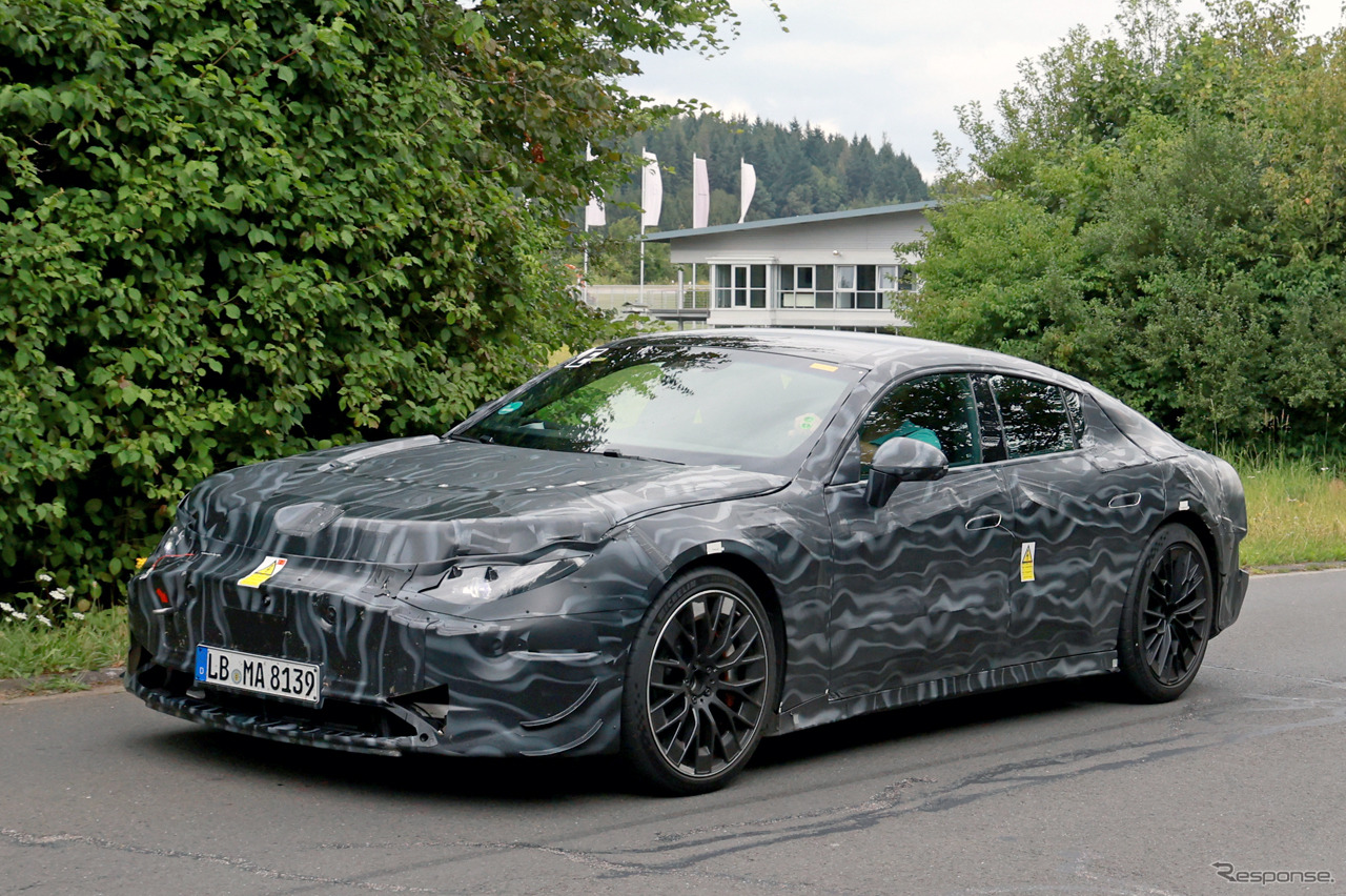 メルセデスAMG GT 4ドアEV のプロトタイプ