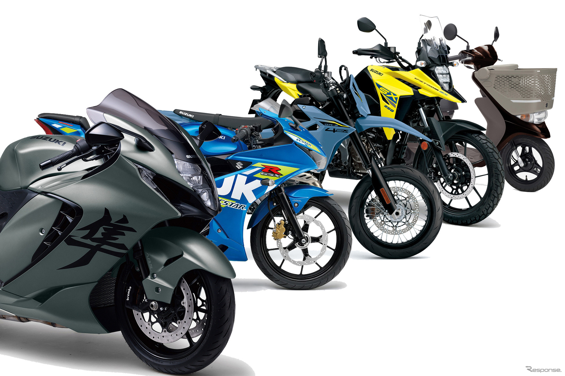 「スズキ推しバイク総選挙」の結果が発表！各会場での人気バイクは