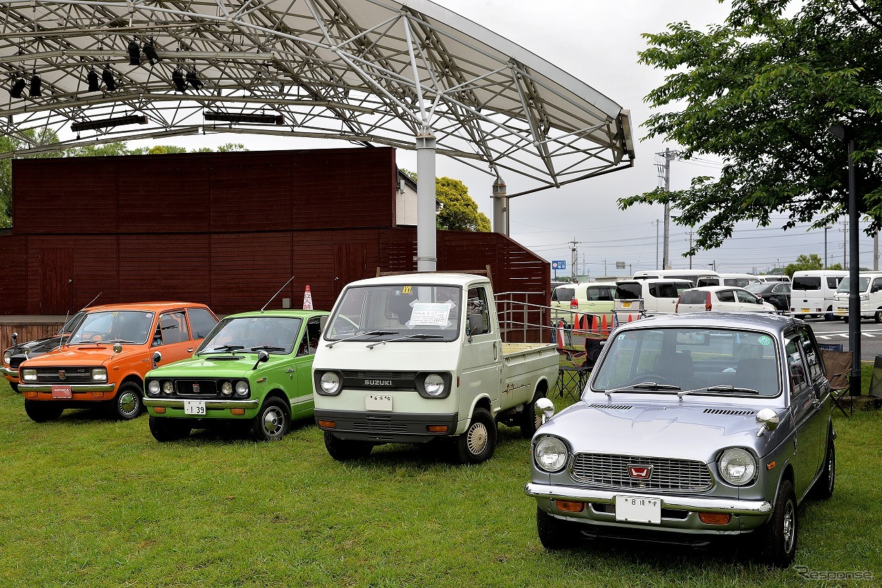 昭和平成／軽自動車＆普通車展示会in道の駅アグリパークゆめすぎと
