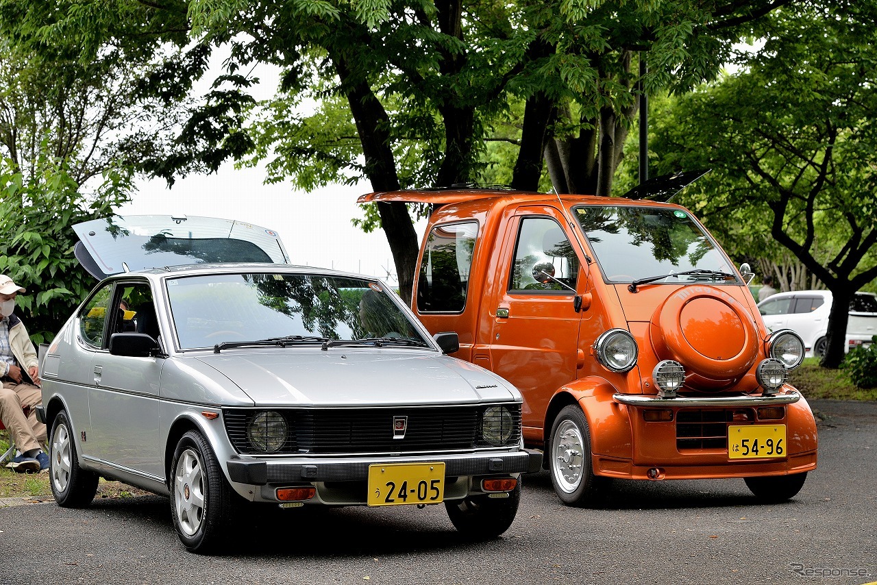 昭和平成／軽自動車＆普通車展示会in道の駅アグリパークゆめすぎと