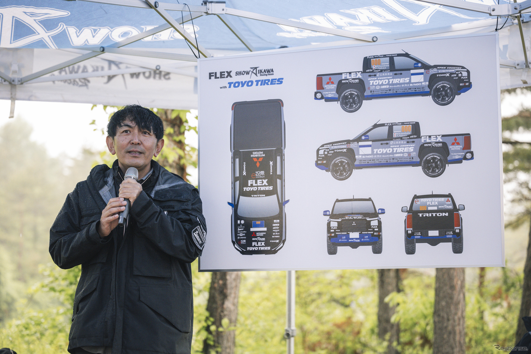 FLEX SHOW AIKAWA Racing with TOYO TIRES 荒さん