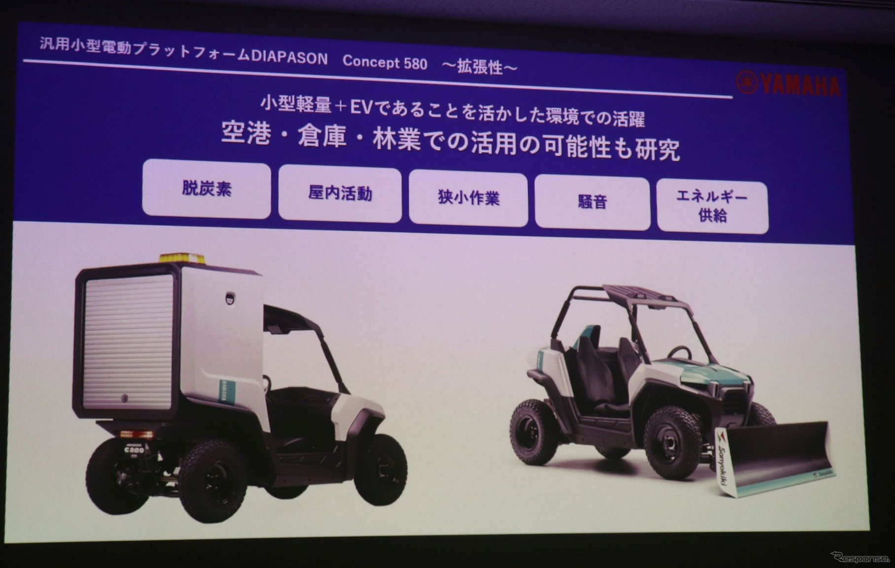 アタッチメントや架装は共創パートナーが自由に展開できる