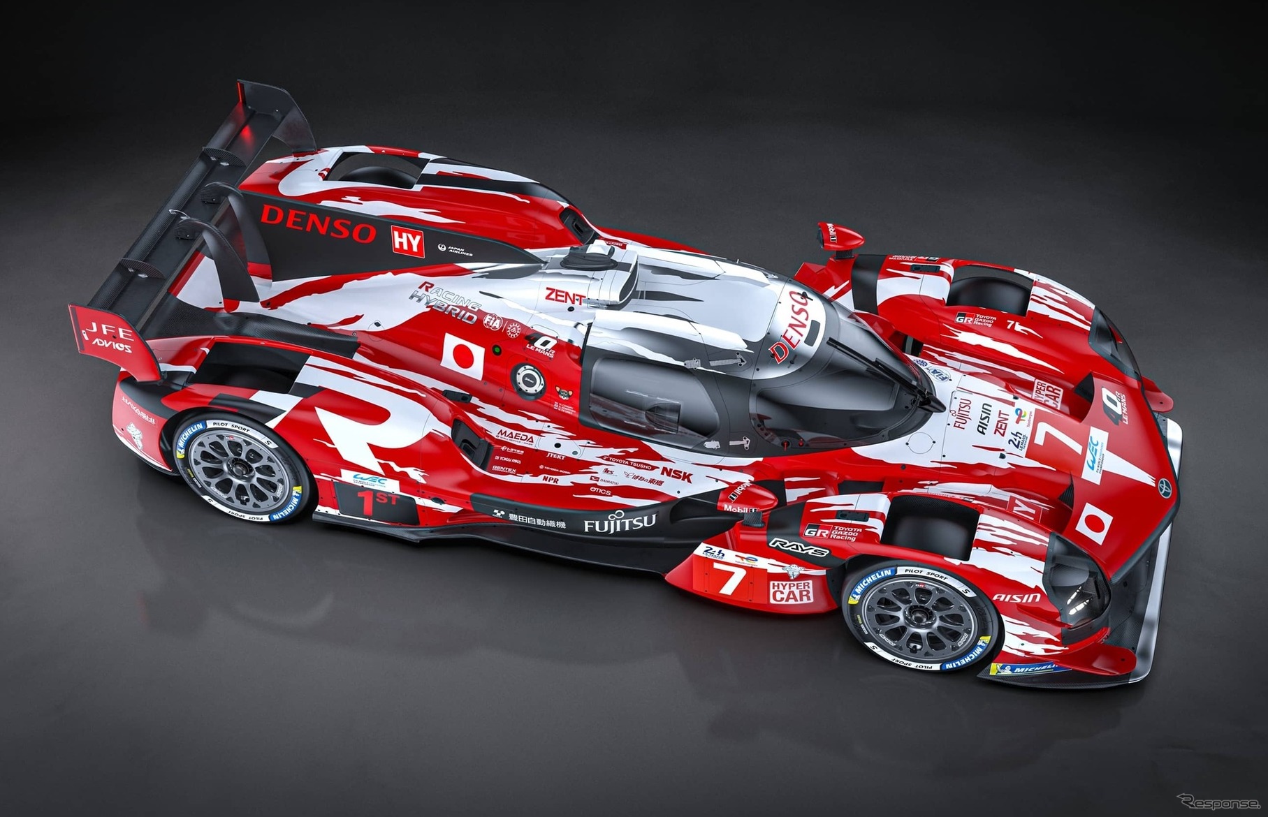 トヨタGR010 HYBRIDの特別なカラーリング仕様